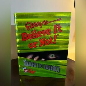 Ripley’s Believe It or Not book